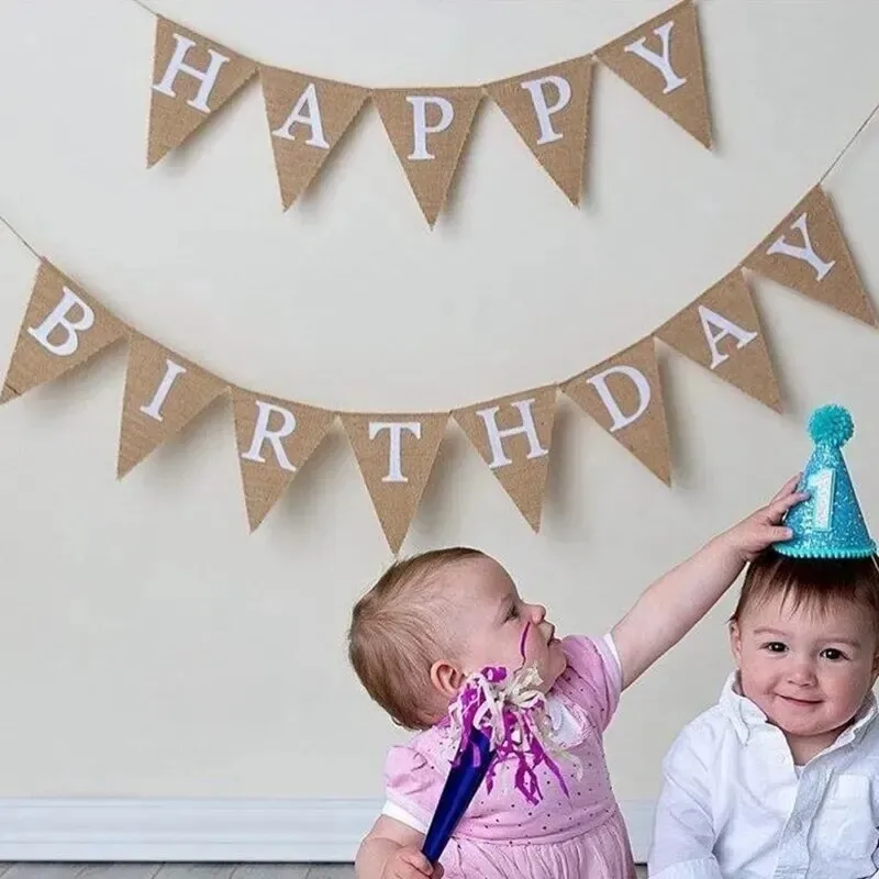 1 قطعة علم عيد ميلاد سعيد يستخدم لتزيين غرفة المنزل لتقوم بها بنفسك حفلات أعياد الميلاد جمعات ديكور أعلام معلقة مستلزمات العطلات