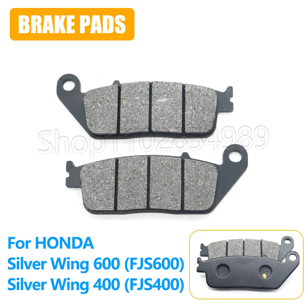 For Honda Silver Wing 400 600 FJS400 FJS600 SilverWing GT GT400 GT600 ABS FJS 400 600 Motorcycle Accessories Rear Brake Pads