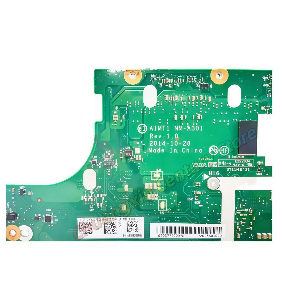 その他 ThinkPadT450 For Lenovo Thinkpad T450S Laptop Motherboard NM-A301 with I5-5200U