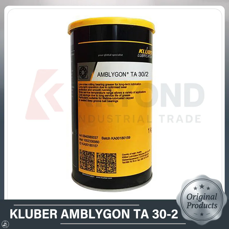 KLUBER AMBLYGON TA 15-2/ 30-1/30-2 High Temperature Special Grease for Long Term Lubrication Heavy Duty Industrial Applications