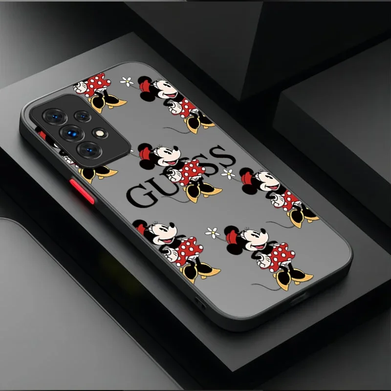 PC Case For Samsung Galaxy A34 A54 A05 A05S A24 A14 A53 A33 A23 A13 A52 A52S A32 A22 A12 A51 A71 A31 A50 ميكي ميني G-GueSs #4