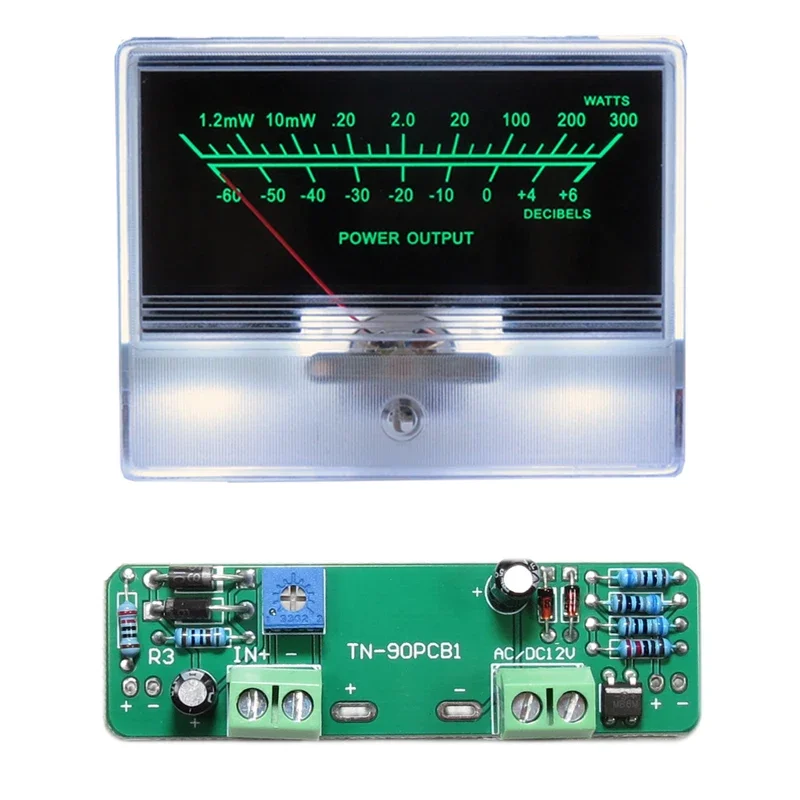 VU مستوى متر ستيريو Preamp مُضخّم صوت مجلس مؤشر DB Preamp الصوت السلطة متر مع سائق مؤشر الخلفية