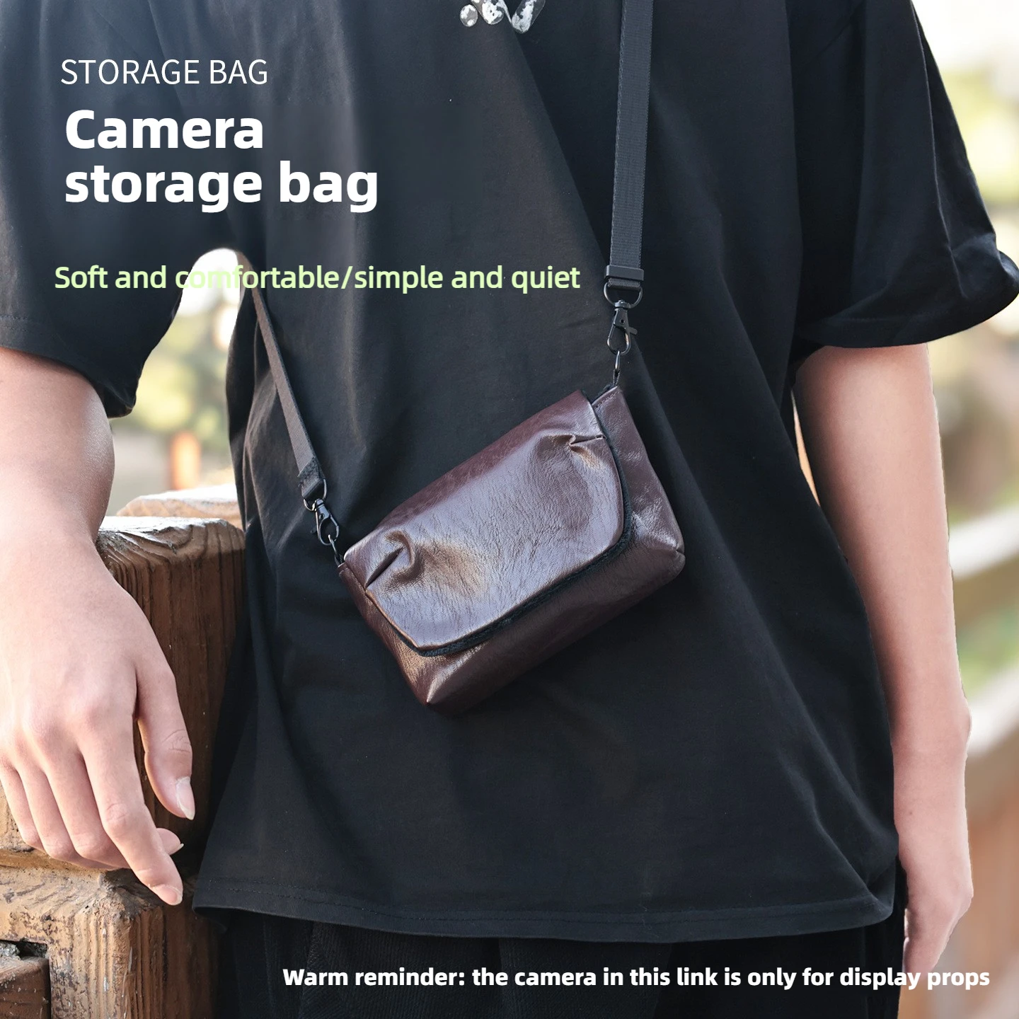 Soft Leather Camera Case Bag Protective Cover For Fuji X100VI X100V X100F X70 X100s Panasonic LX100 Canon PowerShot V1