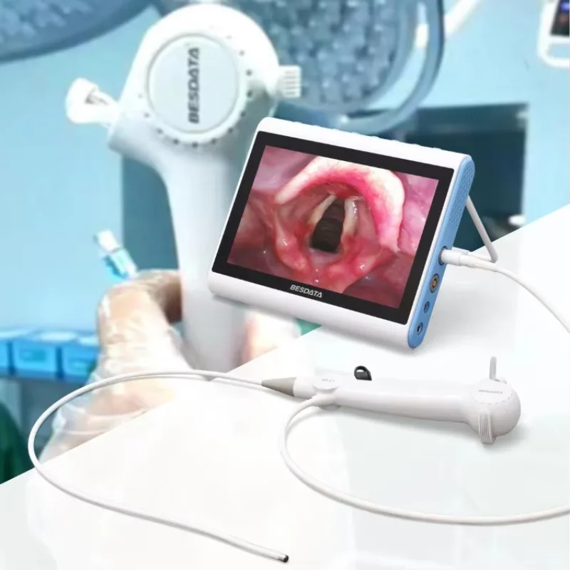 

Bronchoscope Digital Endoscopic Diagnosis Endoscope Cheap Price Large LCD Screen Flexible Video Laryngoscope Bronchoscope