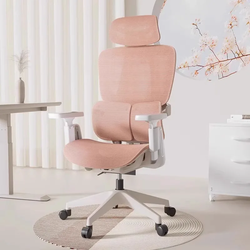 مسند للقدمين عجلات كرسي مكتب مؤتمر مسند الظهر القراءة كرسي مكتب غرفة نوم مريحة كسول Sillas De Oficina أثاث المنزل #4