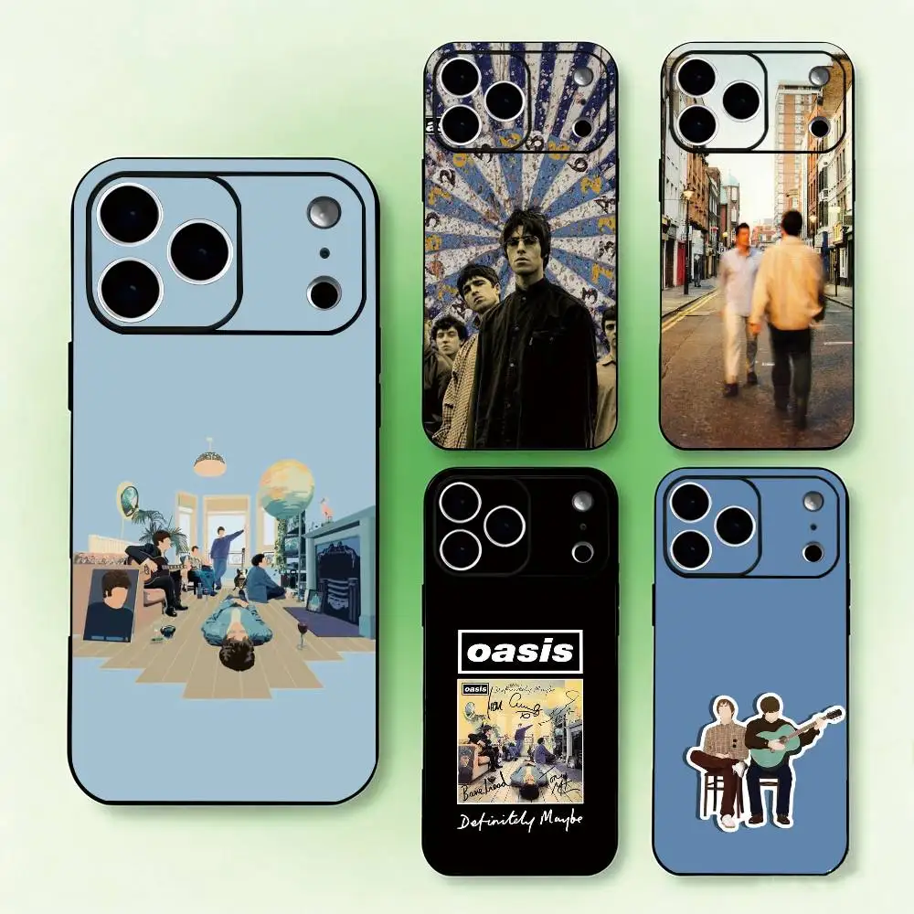 O-Oasis Definitely Maybe band Phone Case Silicone Soft For IPhone 17 16 15 14 13 12 11 X XR Plus Pro Max Plus