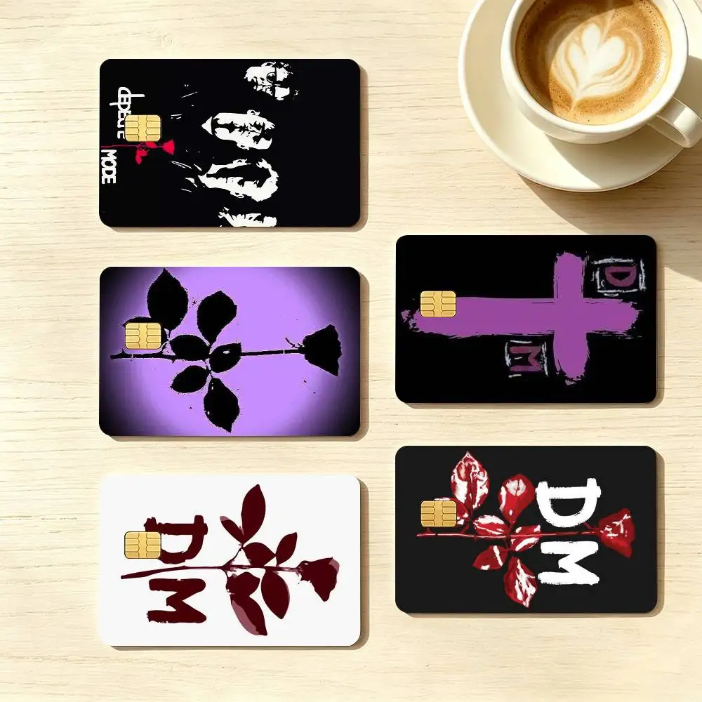 D-Depeche-Mode Band  Credit Card HD Stickers Game Card Decal Small Chip Waterproof Sticker Gift