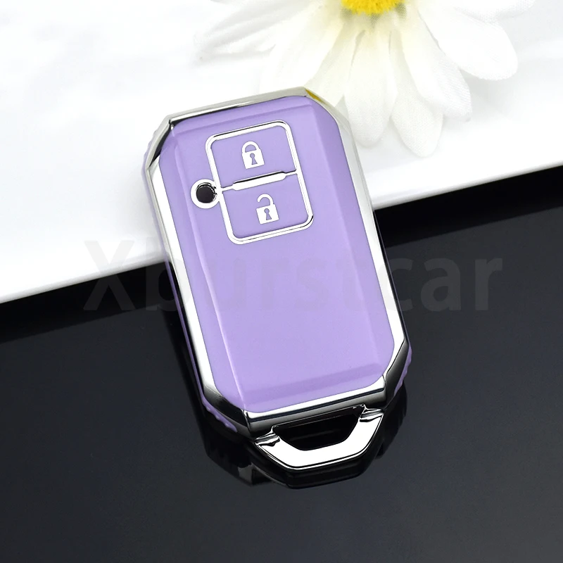 2 Buttons TPU Car Remote Key Case Cover For Suzuki Ertiga Swift 2017 Wagon R Japanese Monopoly Type 3C Shell Fob Holder Keyless