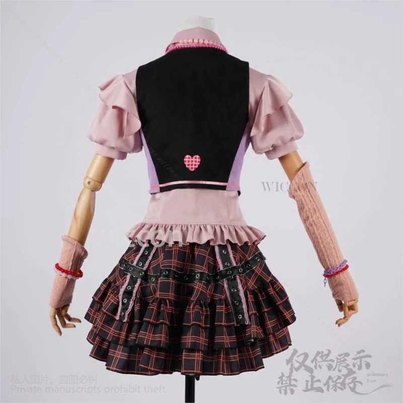 أنيمي لعبة إنفينيتي نيكي كوميك كون جيراي كي بنات Y2K الشرير Harajuku جميل الدانتيل منقوشة تنورة كعكة Kawaii فستان مخصص