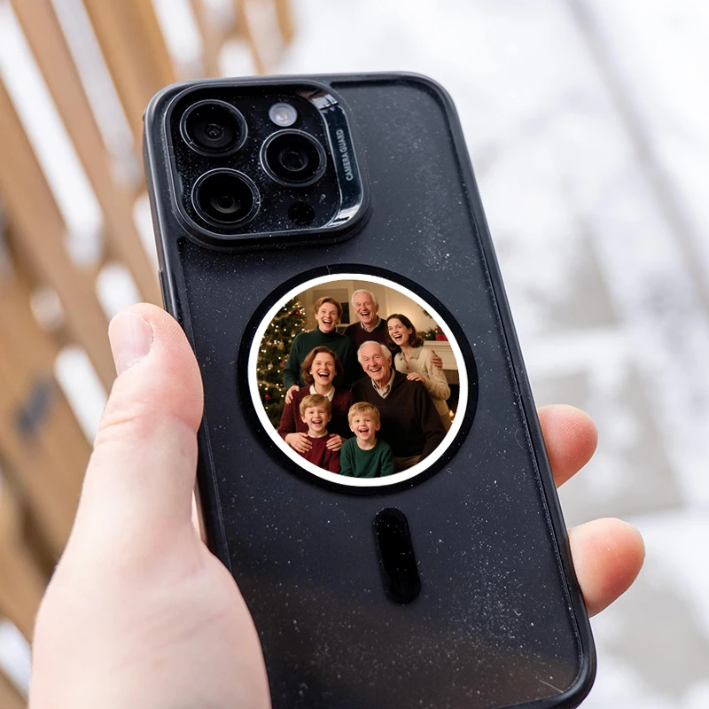 20/50 قطعة ملصق صور مخصص 5 سنتيمتر ملصق شخصي مستدير زجاجة ماء ملصق الكمبيوتر المحمول ملصق سيارة ملصق مائي صورتك الخاصة