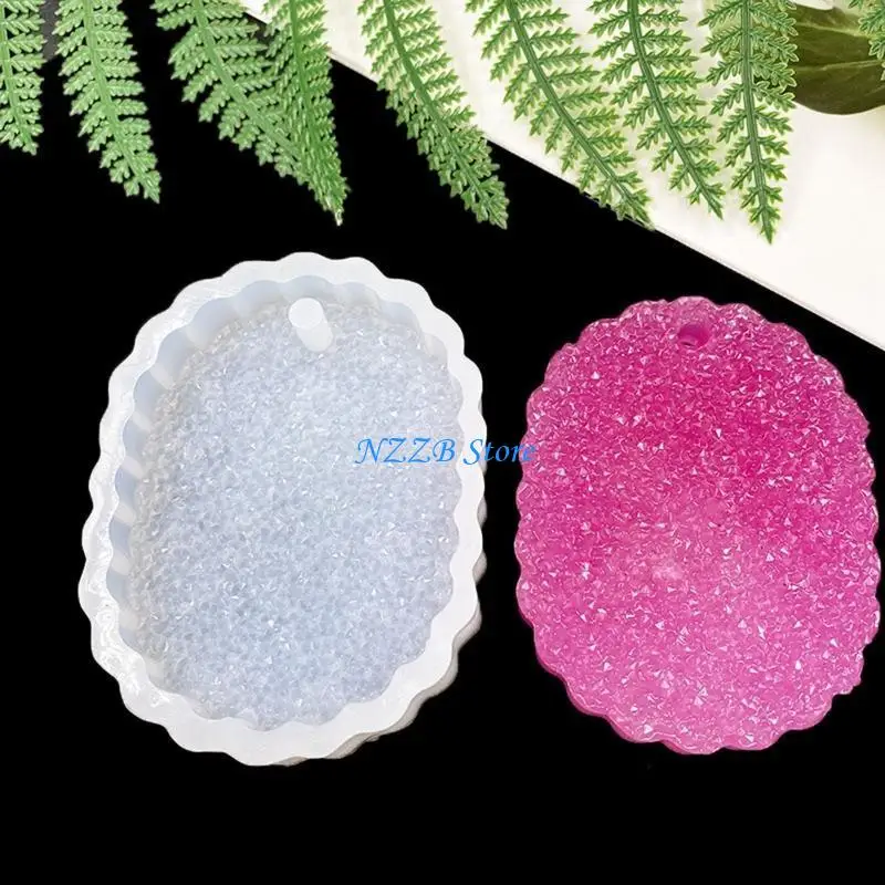 T21F قوالب السيليكون قالب صب المجوهرات DIY بها بنفسك قالب عيد الميلاد ديكور حفلات الزواج الحرف المعلقات القلائد أقراط