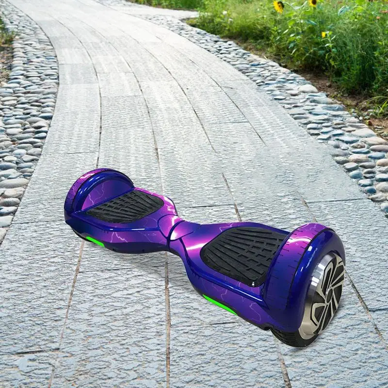 6.5 بوصة ذاتية التوازن سكوتر كهربائي عجلة المجلس واقية غطاء بولي كلوريد الفينيل الجلد ملصق كلاسيكي Hoverbaoard لتزيين السيارة