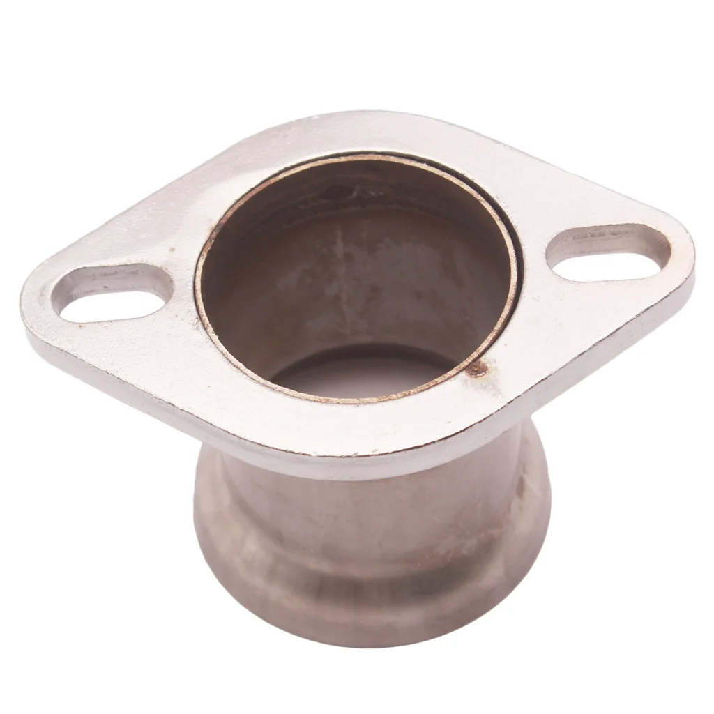

Stainless Steel Pipe to 2.5"inch Flange Reducer Downpipe Turbo Exhaust