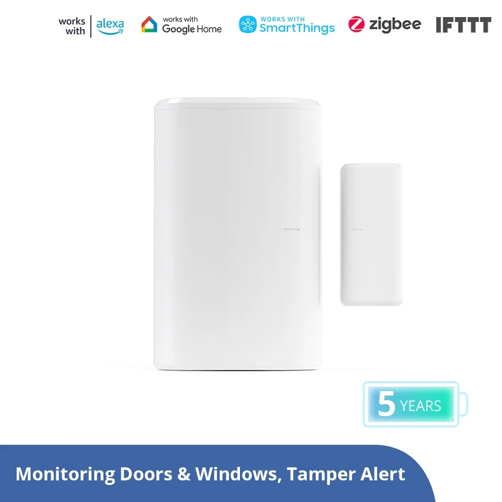 SONOFF SNZB-04P Zigbee Door Window Sensor Home Security Alarm Sensor Local Smart Scene Works With Alexa Google Home ZHA