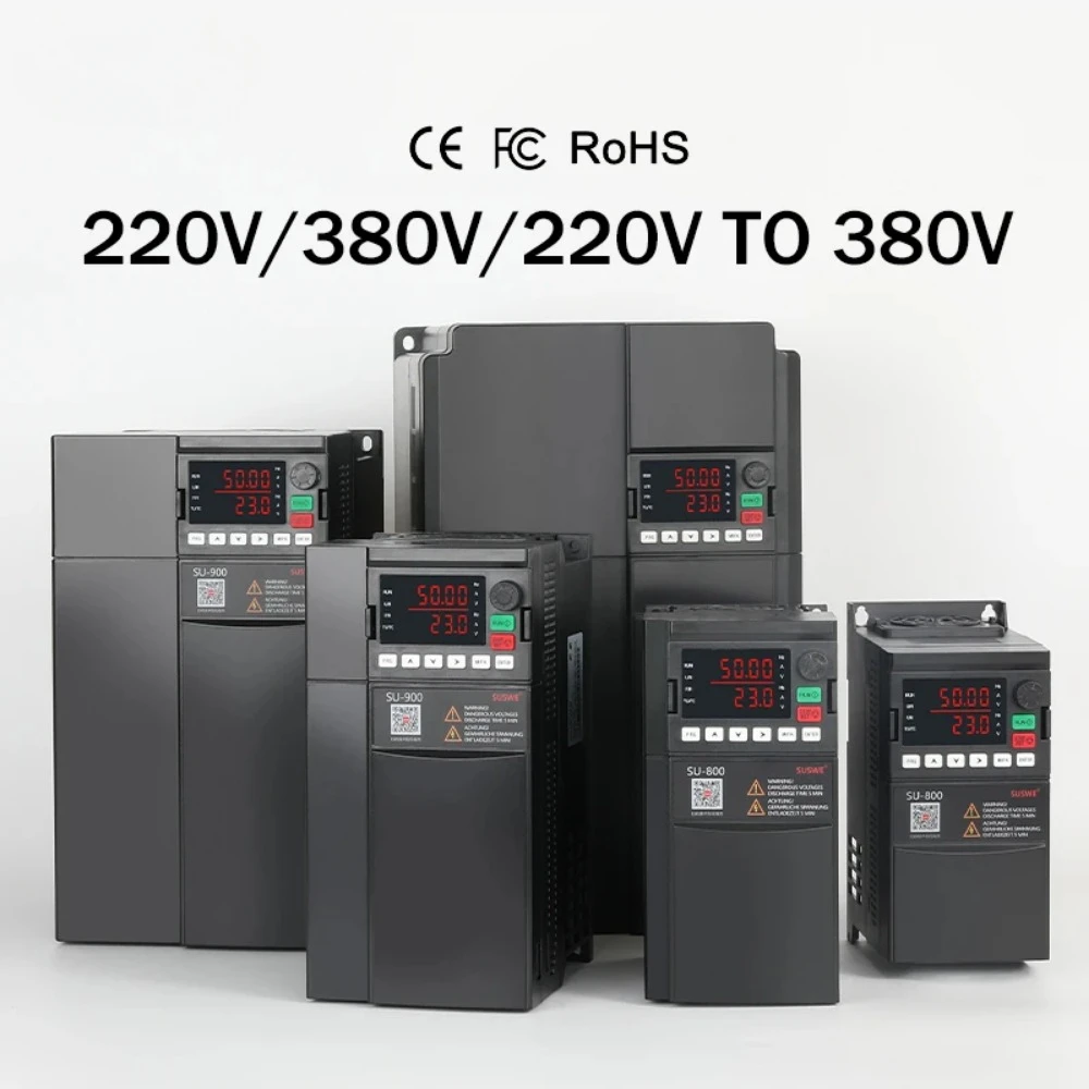 

SU800/SU900 high-power VFD kit 0.75KW-45KW Customizable, frequency converter for motor speed control