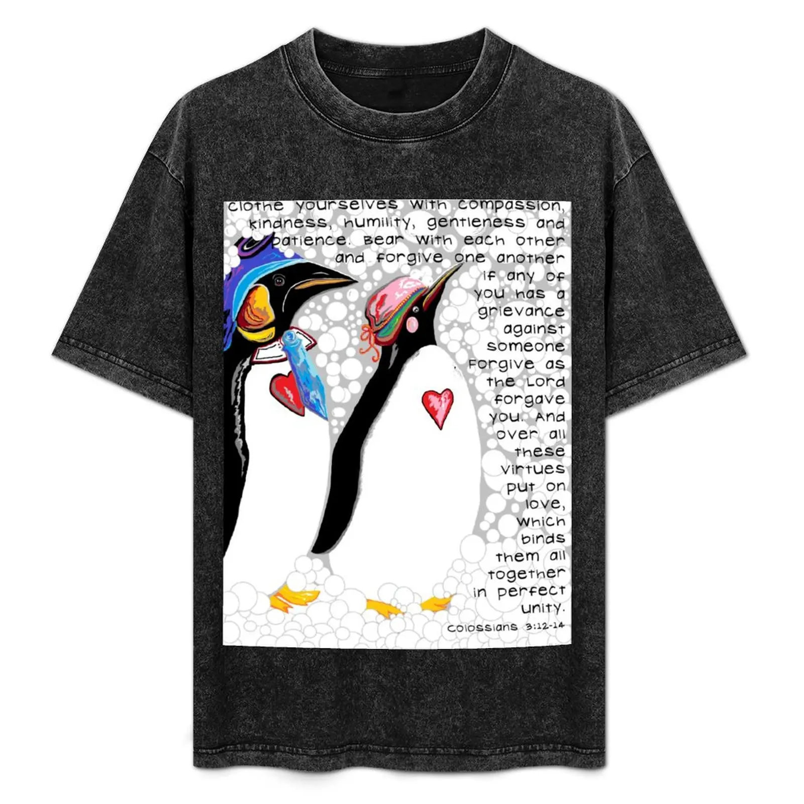 T-shirt décontracté Halloween « Clothe Yourselves with Compassion »
