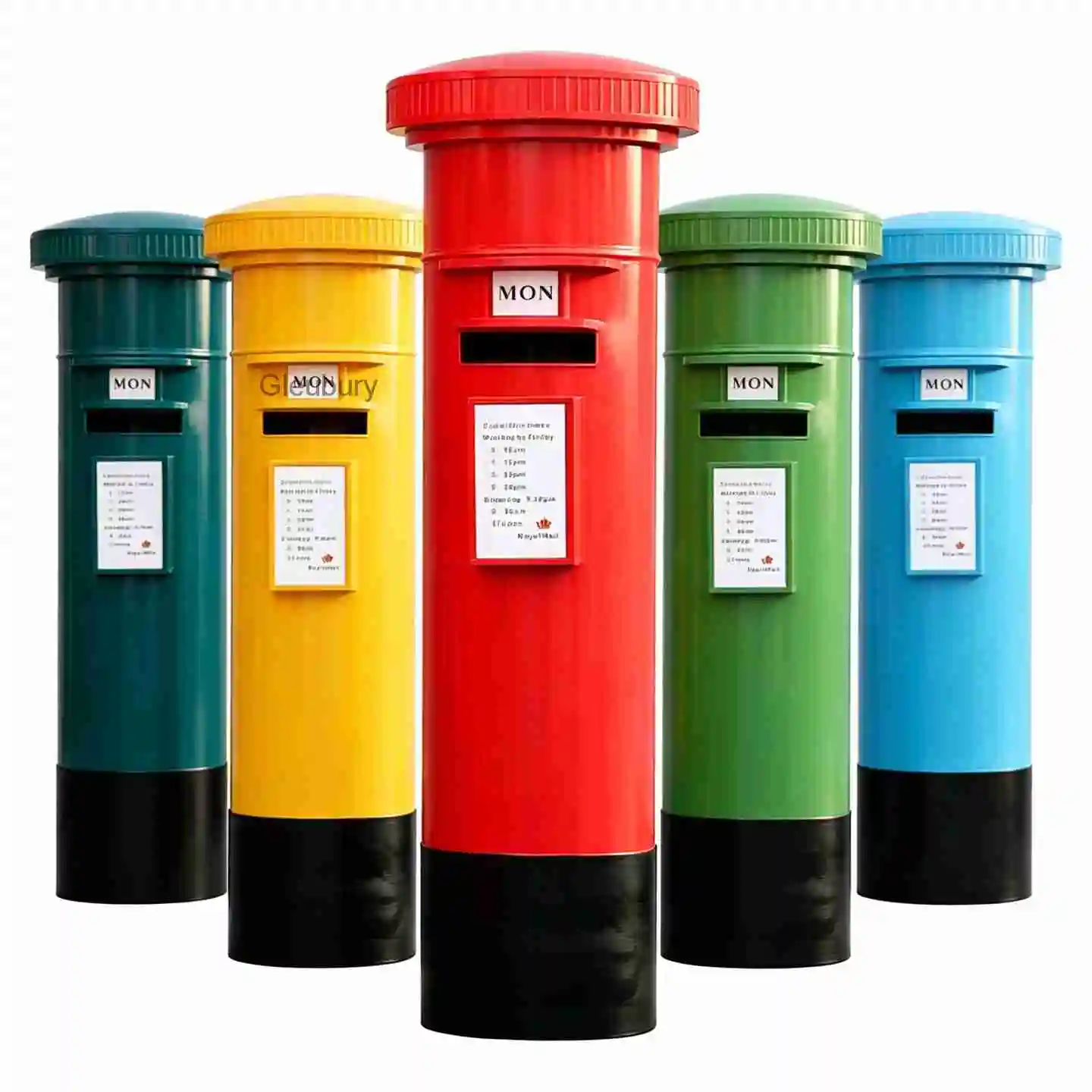 Nostalgic mailbox, post box, money box, photography prop, model, bar, restaurant, soft decoration, window display