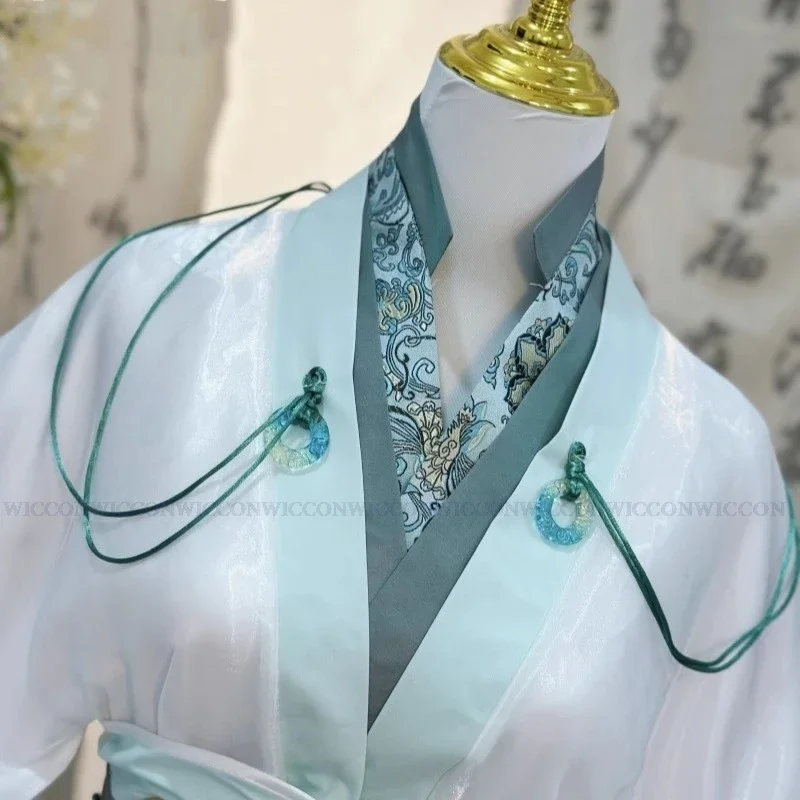 Tian Guan Ci Fu Anime Heaven Official’s Blessing Cosplay Costume Clothes Wig Shoes Fan Uniform Cosplay Shi Qingxuan Hanfu Set