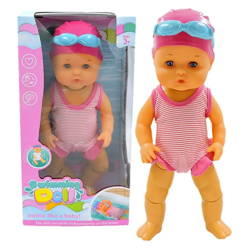 Swimmer Doll Swimmer Doll Water Doll Electric Toy Electric Swim Doll Fun & Cute Motorized Swimming Doll For Outdoor Activities