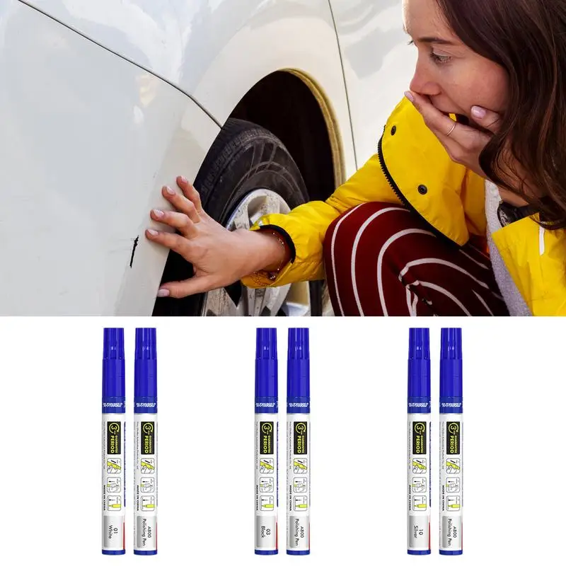 Car Scratch Repair Pen Natural Automotive Scratch Remover Pen 4ml Car Repair Tool Portable Scratch Remover Pen For Removing