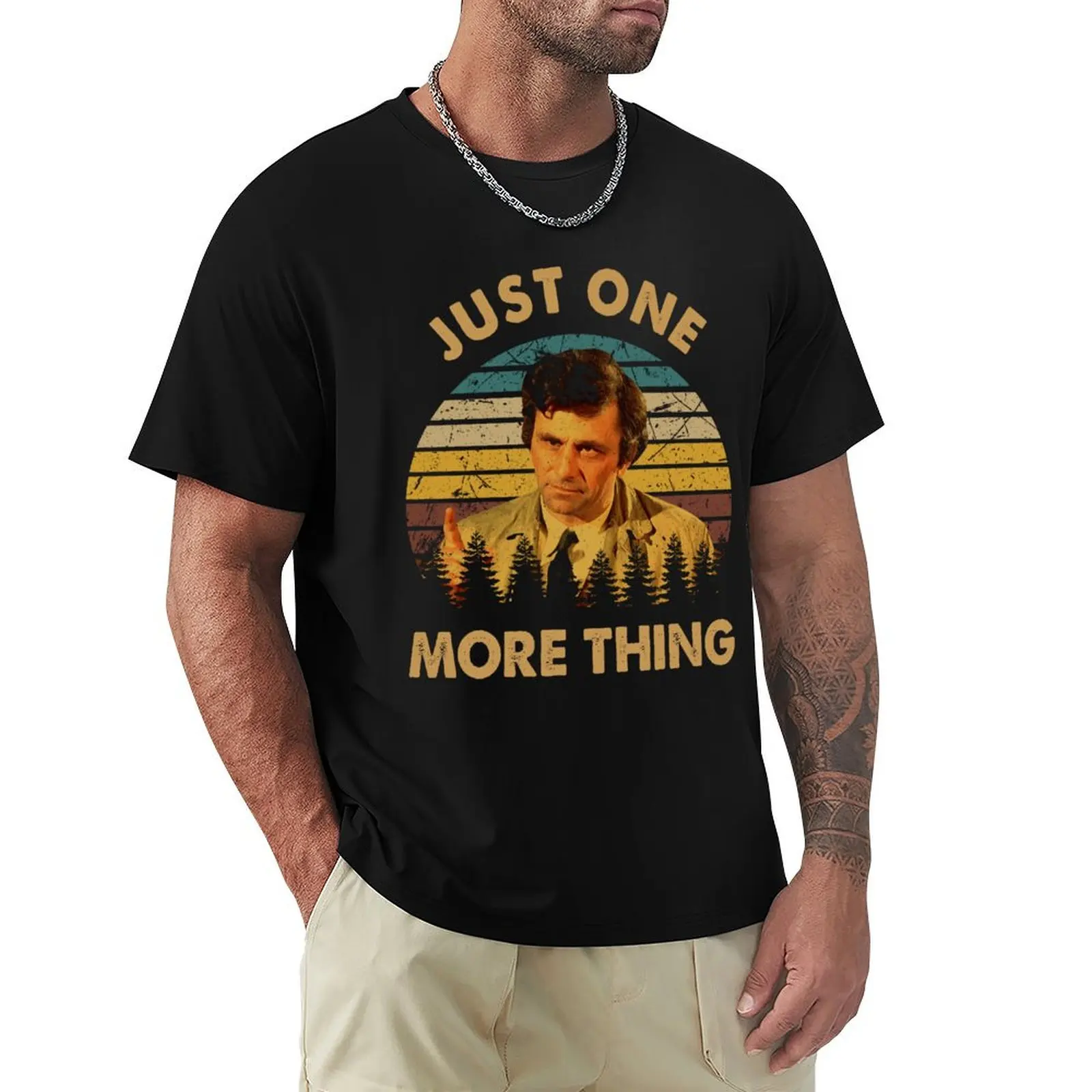 Rumpled Detective Sharp Deductions T-Shirt t shirts for man cotton funny T-Shirt