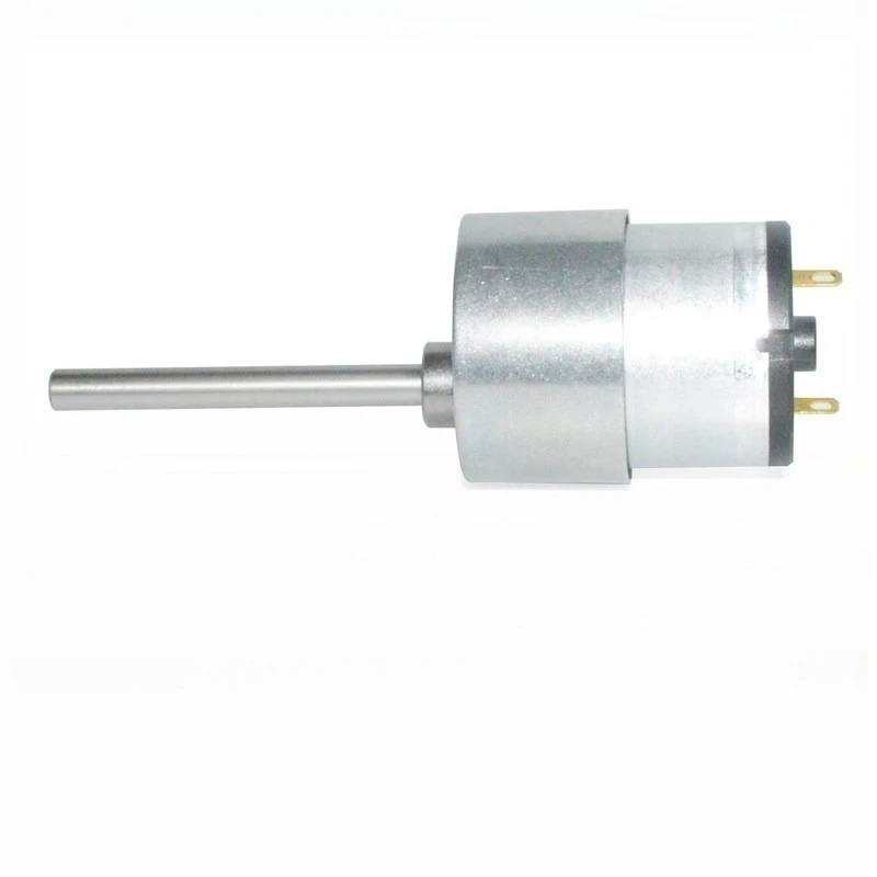 JGB37-520 D-axis 50mm long axis DC gear motor 6V 12V 24V high torque smart home nesting machine DC reduction motor