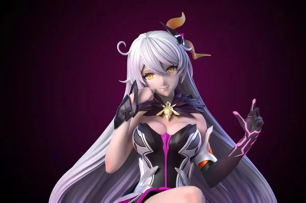 【Preventa】Honkai Impact3 Kiana Kaslana Figurales de anime Escultura de personaje del juego Figuras de estatua de acción Juguete de modelos coleccionables