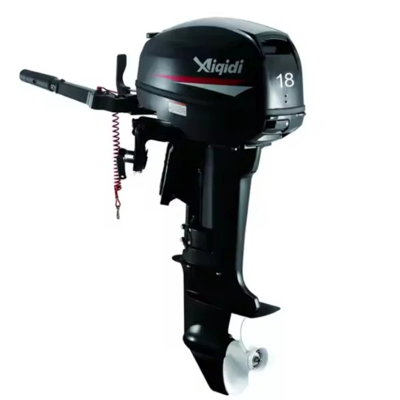 2 Stroke 18HP Outboard Boat Motor Short Shaft 246CC Engine CDI Ignition System Water Cooling System with CE Certification