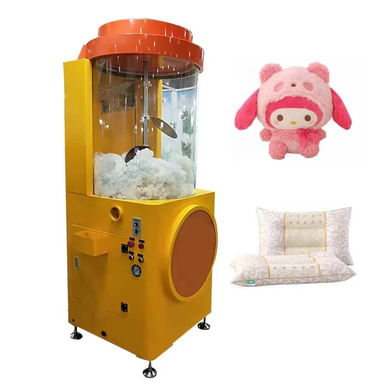 Build-a-Teddy Bear Stuffing Machine, Portable Plush Toy Filler for Amusement Park & Home Textile FL Customized Wholesale