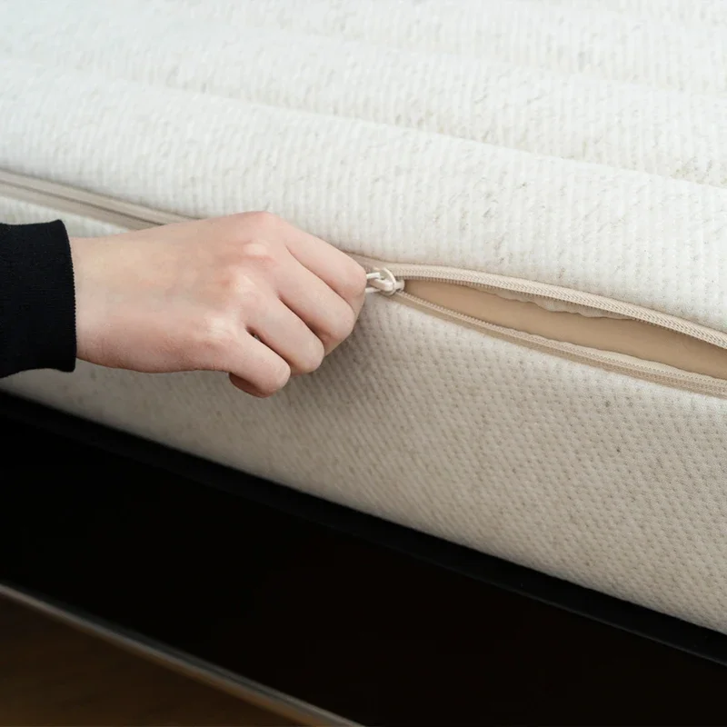 مرتبة ذات تصميم كلاسيكي قابلة للطي، مرتبة سرير زنبركية بحجم كينغ، مرتبة جل ميموري فوم