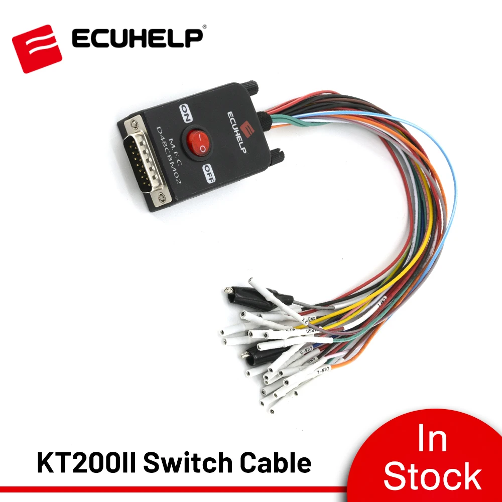 

Многофункциональный кабель/кабель переключателя для ECUHELP KT200II KT200 Gen2 ECU Programmer Car Truck Via OBD/on Bench/in Boot Jtag