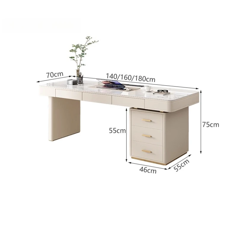 escritorios de habitación escritorios de computadora مكتب مكتب مكتب فاخر حديث الحد الأدنى الراقية تصميم مكاتب الدراسة الأثاث #6