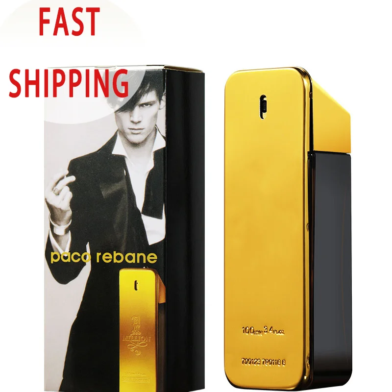 

100ml Original Million Gold Hombre Perfume Lasting Strong Masculine Charm Taste Men Sex Hormone Body Spray Pheromone Cologne