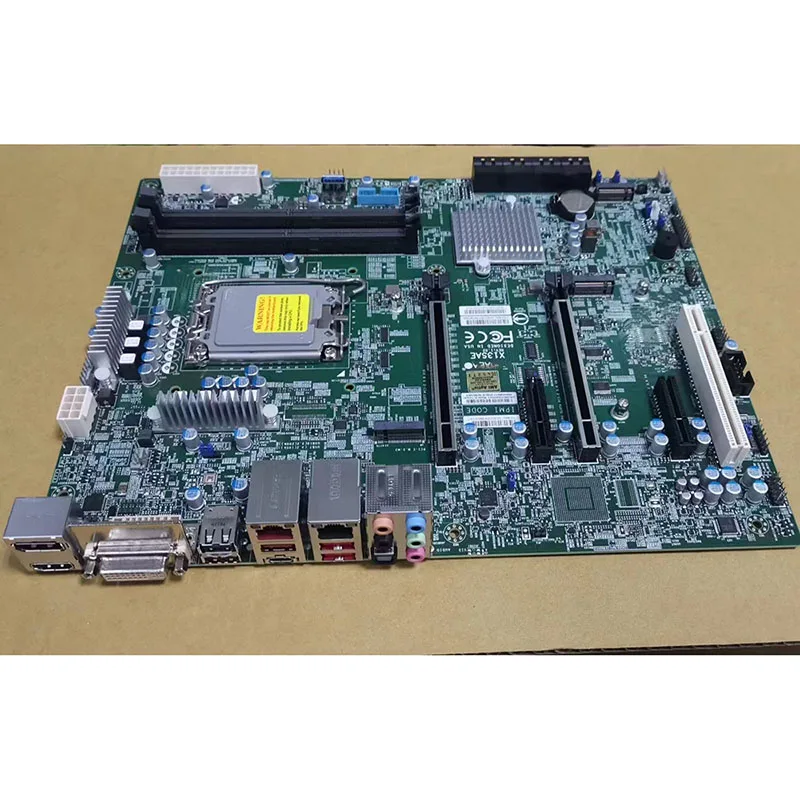 Original Workstation Motherboard For Supermicro X13SAE  W680 Support 12th CPU DDR5 PCIe 5.0