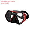 MASK BLACK RED