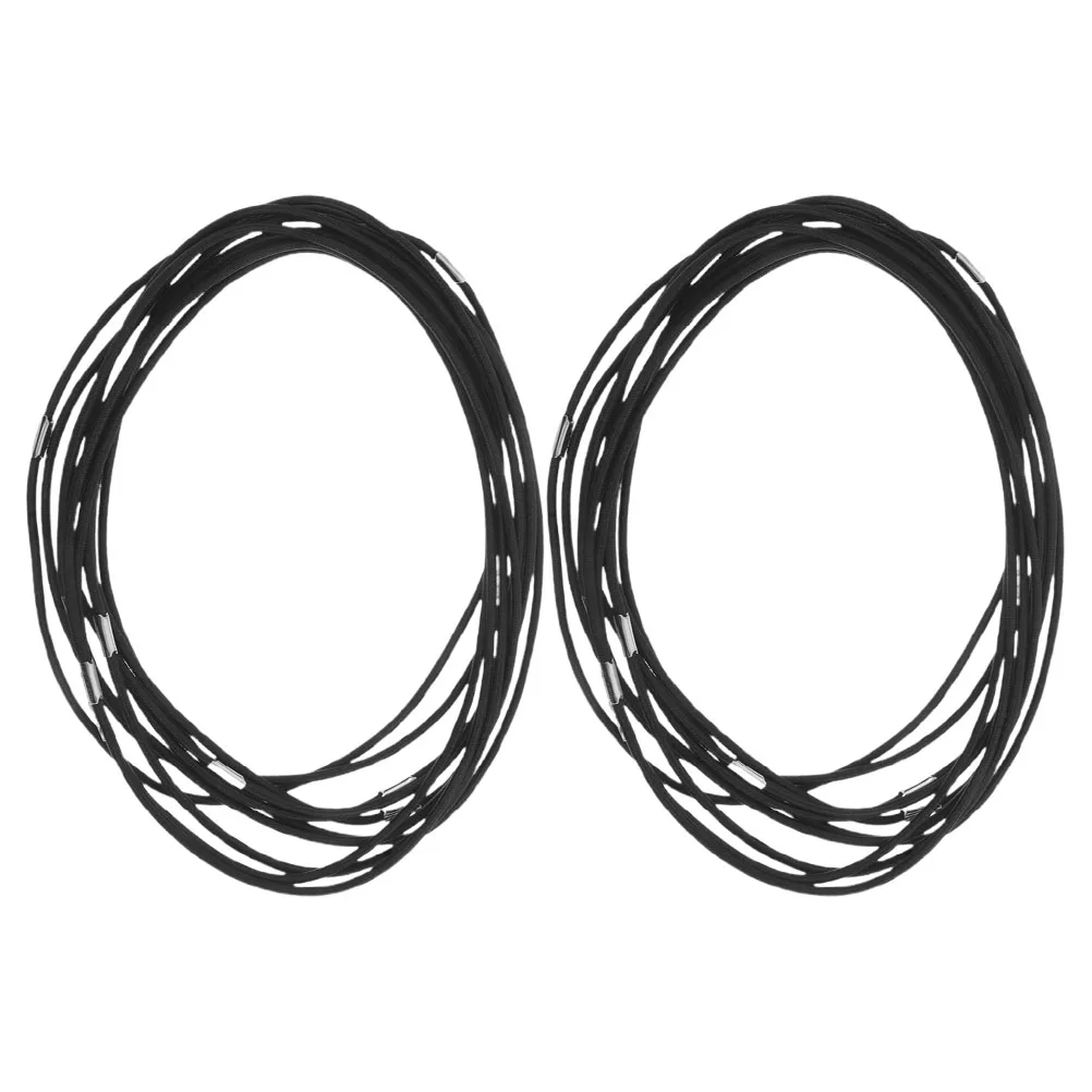 

20Pcs Microphone Shock Mount Elastic Bands Replacement Anti-Vibration Rubber Rings for Condenser Mic Holder Clamp Accessories