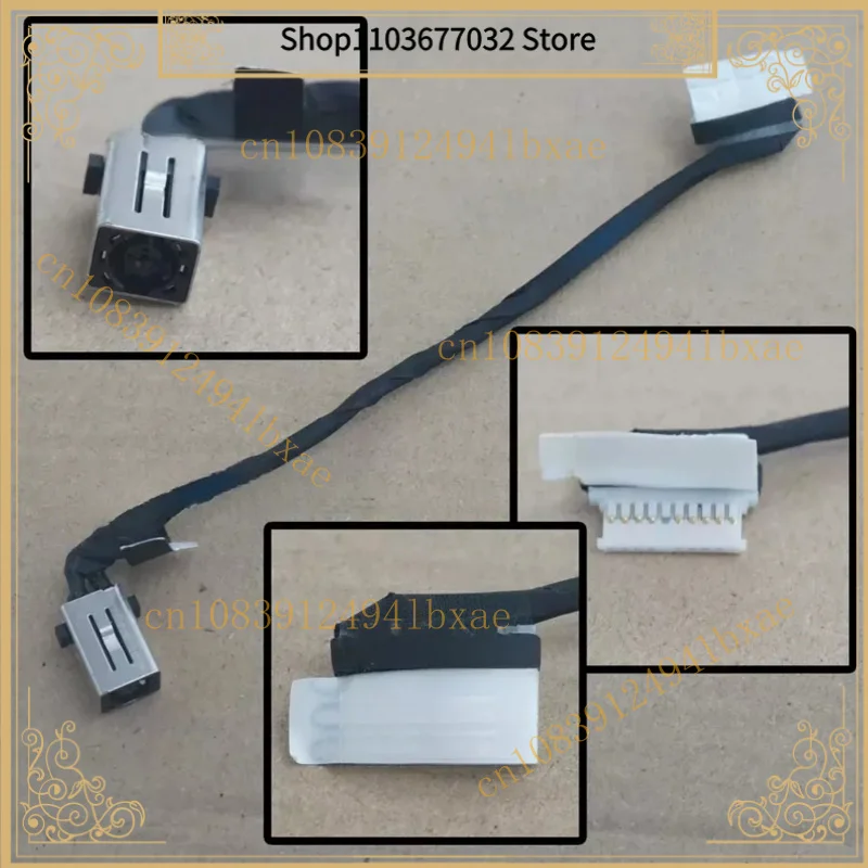 Replacement for Inspiron 14 Plus 7420 7425 0DG7FN Power Charging Port Connector