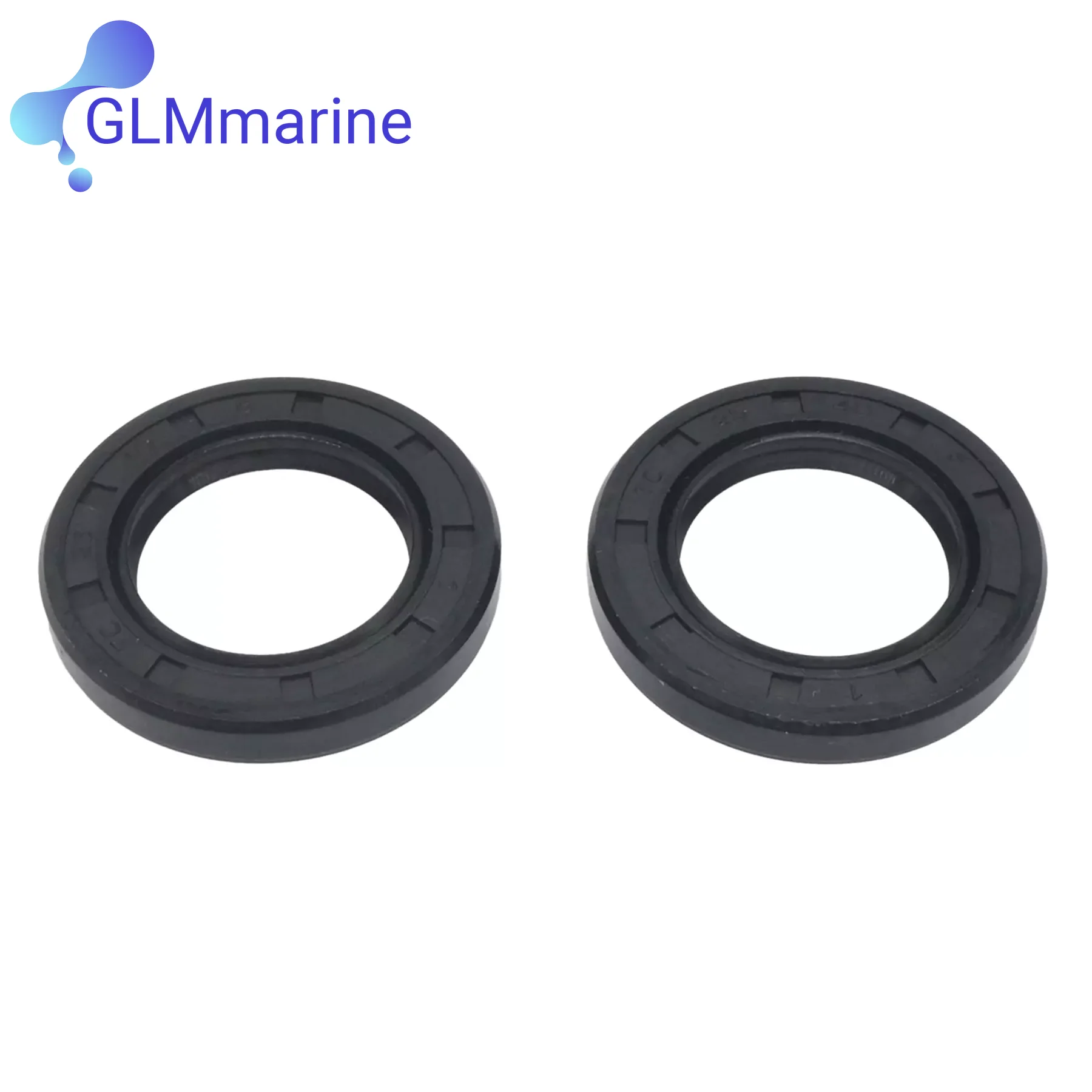 2Pcs For Yamaha Outboard Lower Gearcase Propeller Shaft Oil Seal 40 70 80 100 HP Motor 93101-25M03