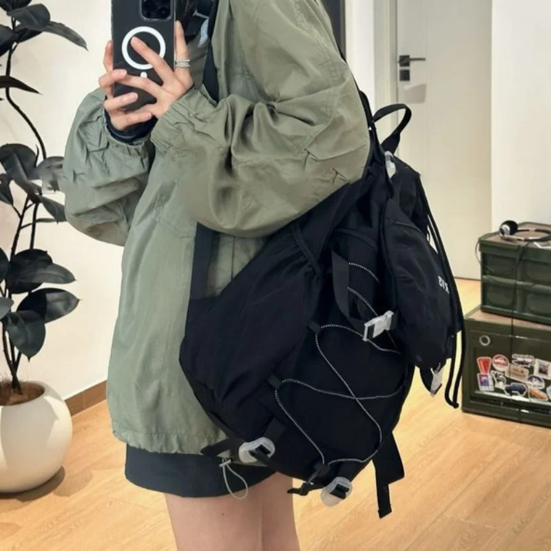 

Combination Size Backpack Camping Hiking Rucksack Travel Commuting Lightweight High-Capacity Soft Durable Large Capacity