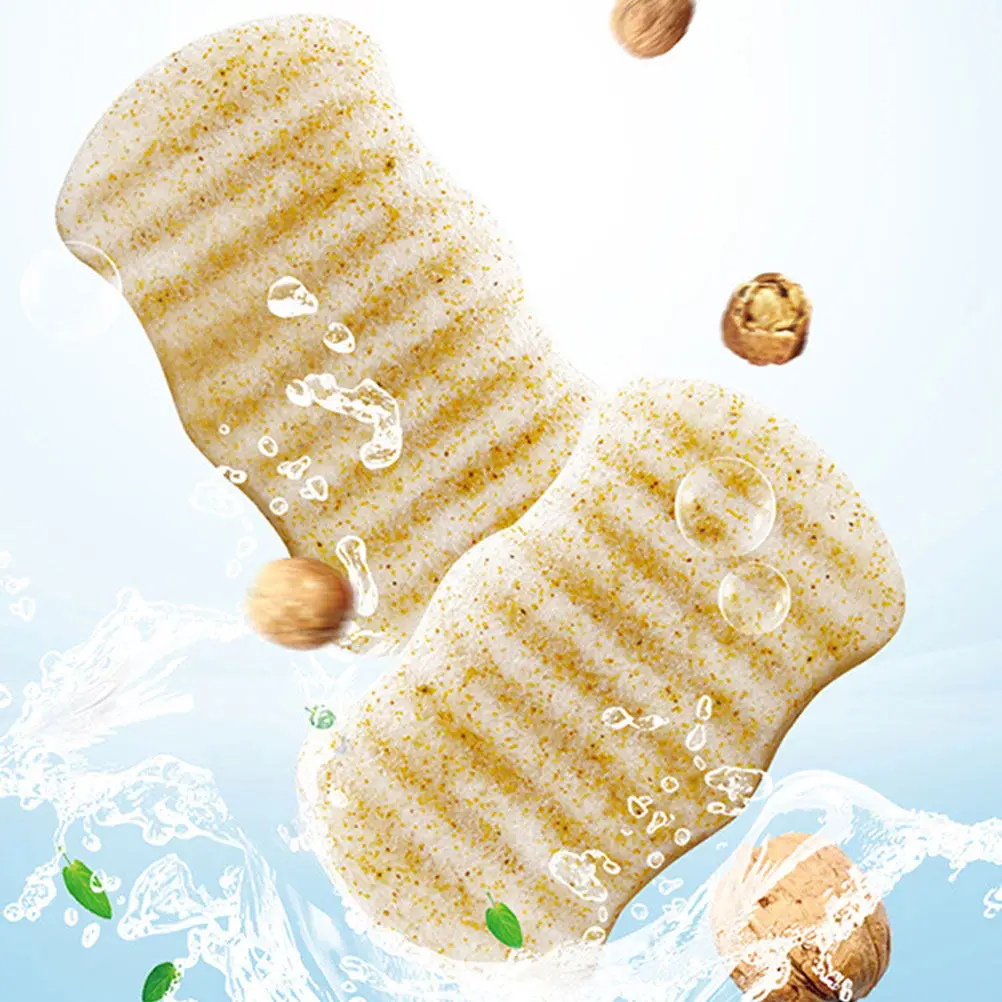 

1 шт. Губка для лица в форме волны для глубокой очистки пор, нежного отшелушивания, снятия макияжа и ухода за кожей