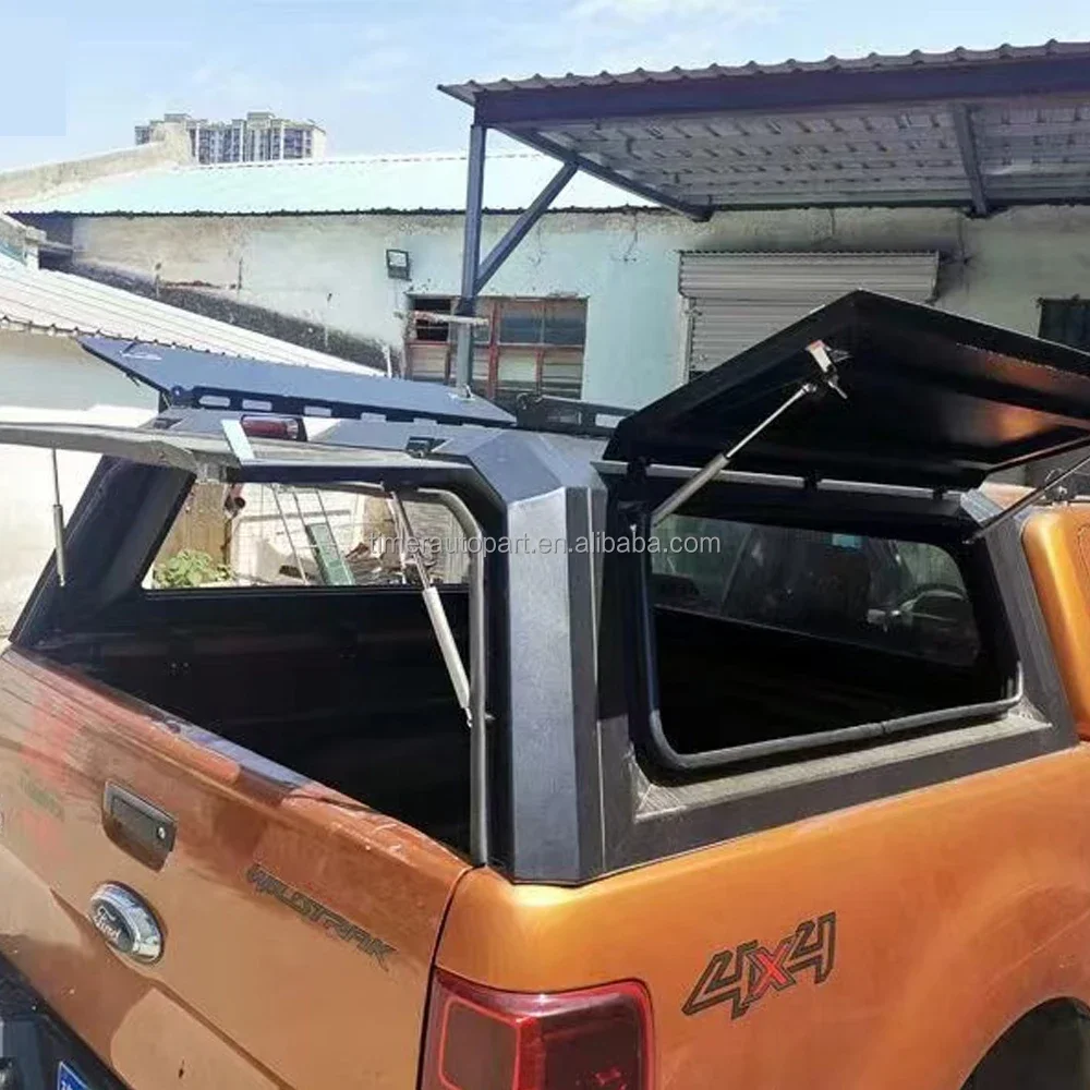 

Waterproof Shell For Nissan Frontier 2020 Silverado Full Bed Back Canopy Hard Camper Top Tape Open Cover