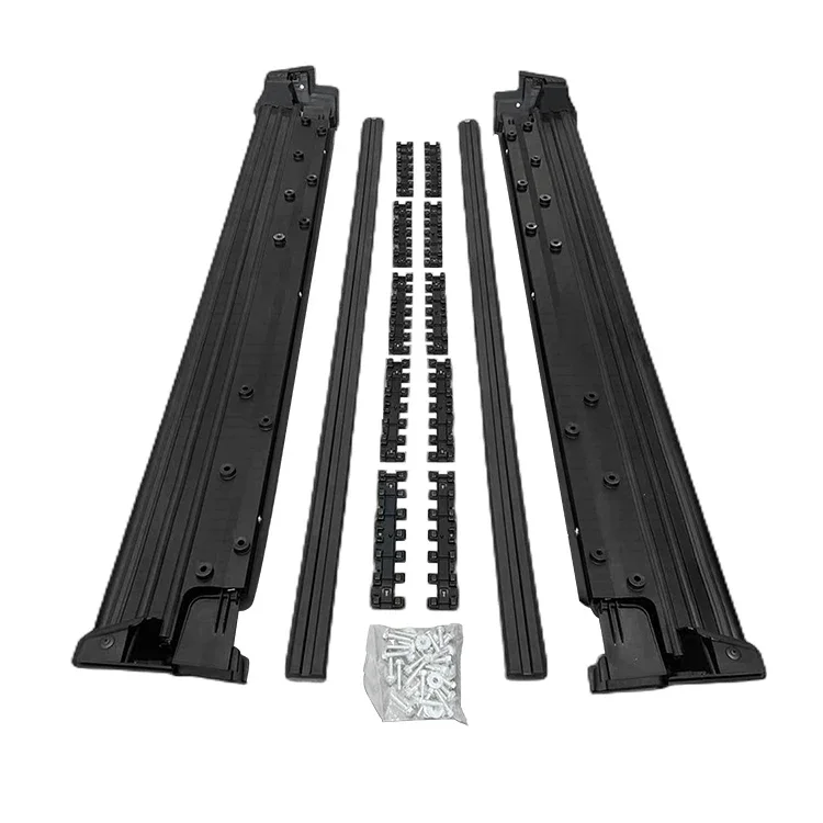 

2019+ Black Knight Style Car Bumper Pedal Footboard Side Skirt Auto Accessories For BENZ G CLASS W463A