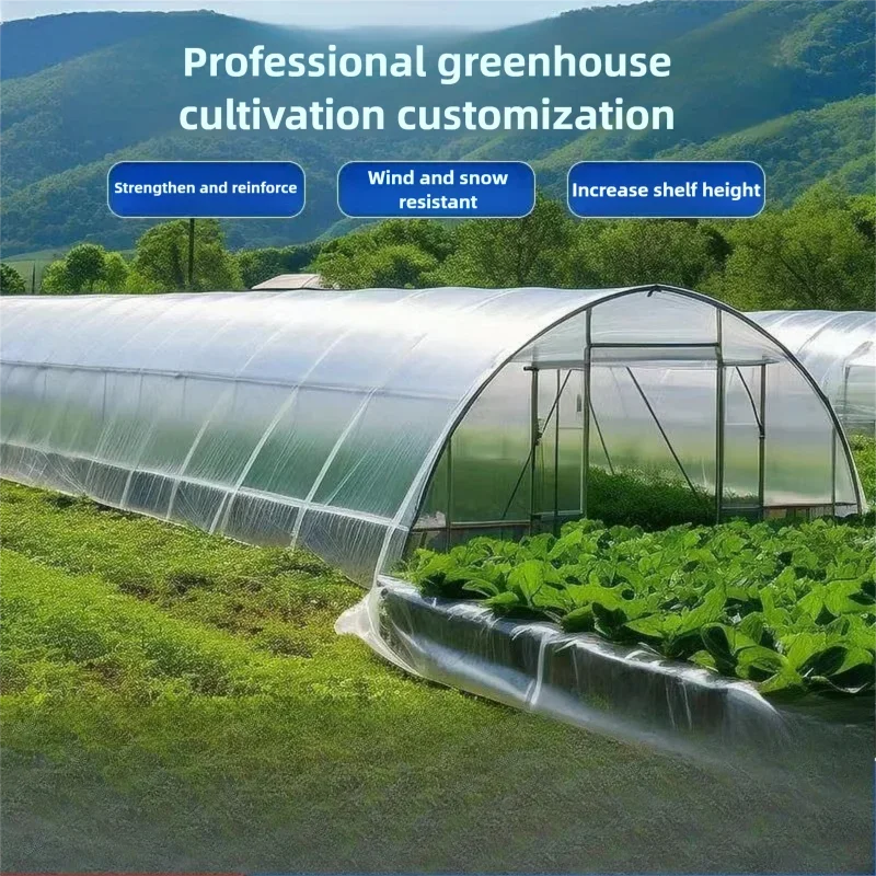 

Multi-Purpose Greenhouse Galvanized Pipe Hoop House for Vegetable Planting Flower Cultivation Chicken Coop Walk-in Farm