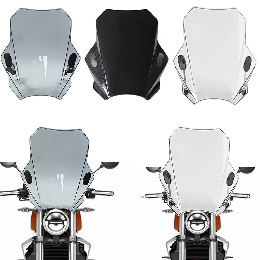 

For Harley-Davidson X350 2023 Universal Motorcycle Windshield Glass Cover Screen Deflector Motorcycle Accessories