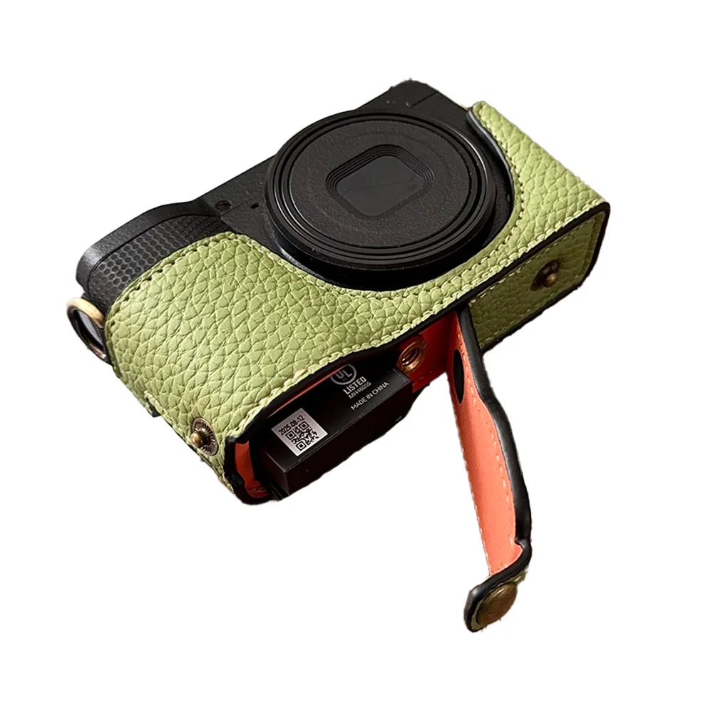 Synthetic Leather Camera Base Body PU Cover Kit Case Protector for Ricoh GR3 GR3X GR4 GR4 Monochrome