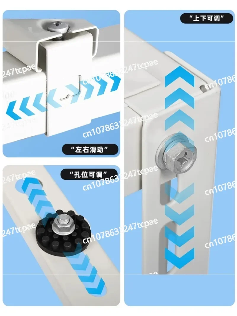 Central Air Conditioning External Unit Support Accessories Landing Double Stacked Vibration and Noise Reduction Frame 3p