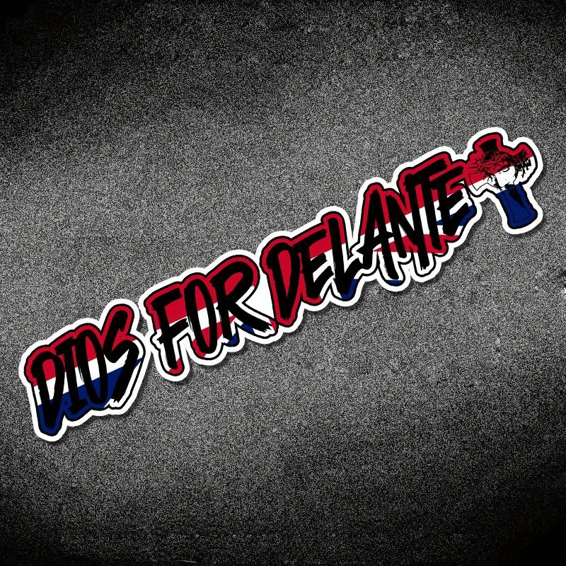 1 قطعة DIOS لديلانتي ملصق عبر نمط متعدد الألوان لاصق مائي للدراجات النارية سيارة ديكور