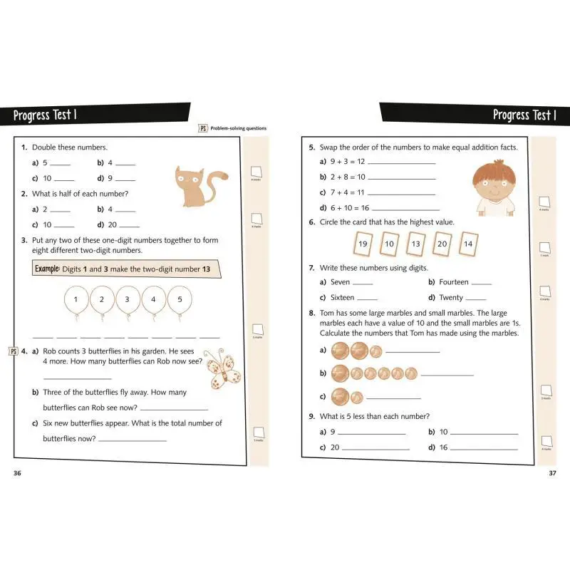 Collins Year 1 Maths Targeted Practice Workbook Collins Harper Collins UK 9780008201685 Book