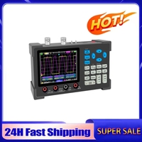 ZEEWEII DSO3D12 3.2 Inch Desktop Digital Oscilloscope 120M Bandwidth Dual Channel Multimeter and Signal generator 3 in 1