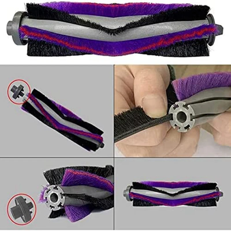 2 шт. основная щетка для Midea I5 I5C VCR07 VCR08 MR09 для Samsung VR05R5050WK запасная часть